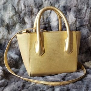 Dagne Dover gold petite tote